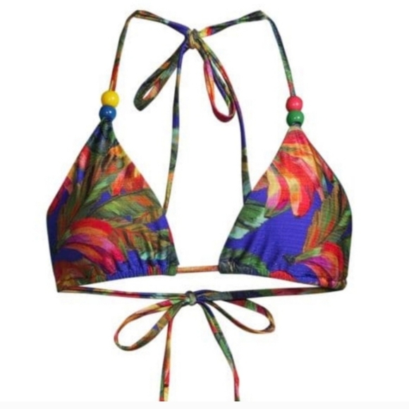 FARM Rio Bananamix String Bikini top Size Small NWT - Picture 3 of 12